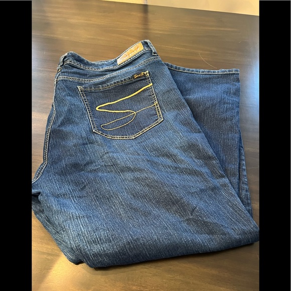 Seven Slim Cut Jeans 22 Petite - Picture 1 of 7